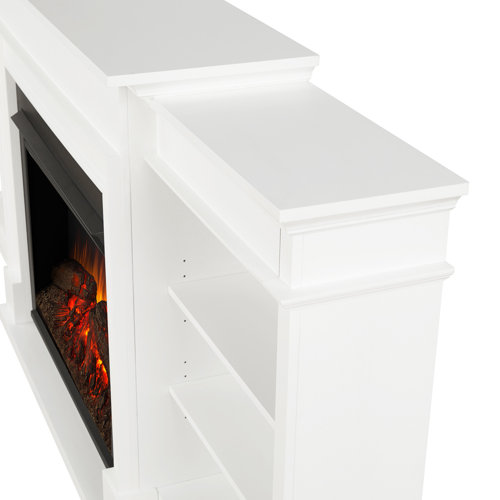 Real Flame Ashton 92.38'' W Electric Fireplace & Reviews Wayfair